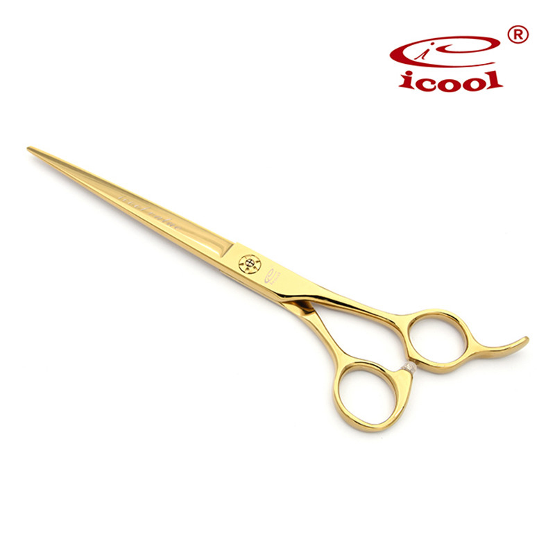 Wholesale Gold Coating Pet Dog Grooming Shears Cutting Scissors  Manufacturer and Supplier | Icool
